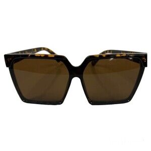 Sunglasses Brown turtle shell chic square colored stylish boho baddie normcore